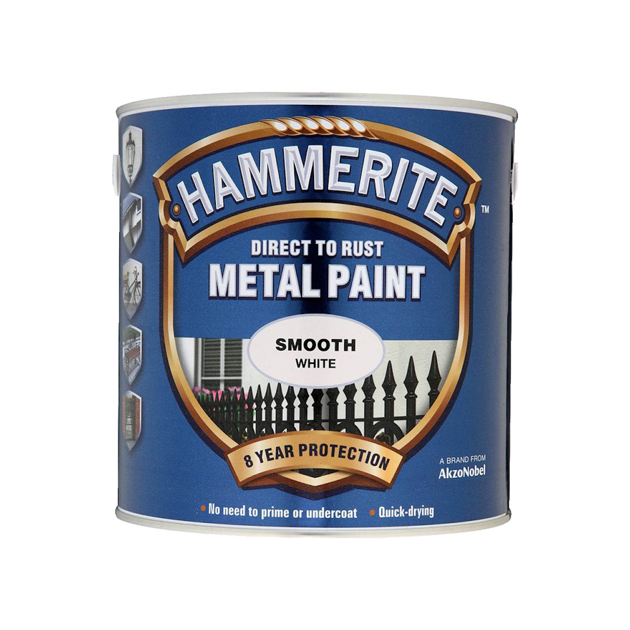 Hammerite Smooth White 2.5L