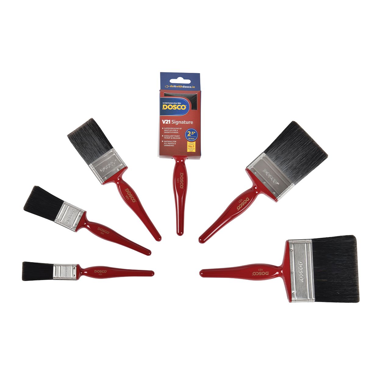 Dosco V21  3.8cm (1.5'') Paint Brush