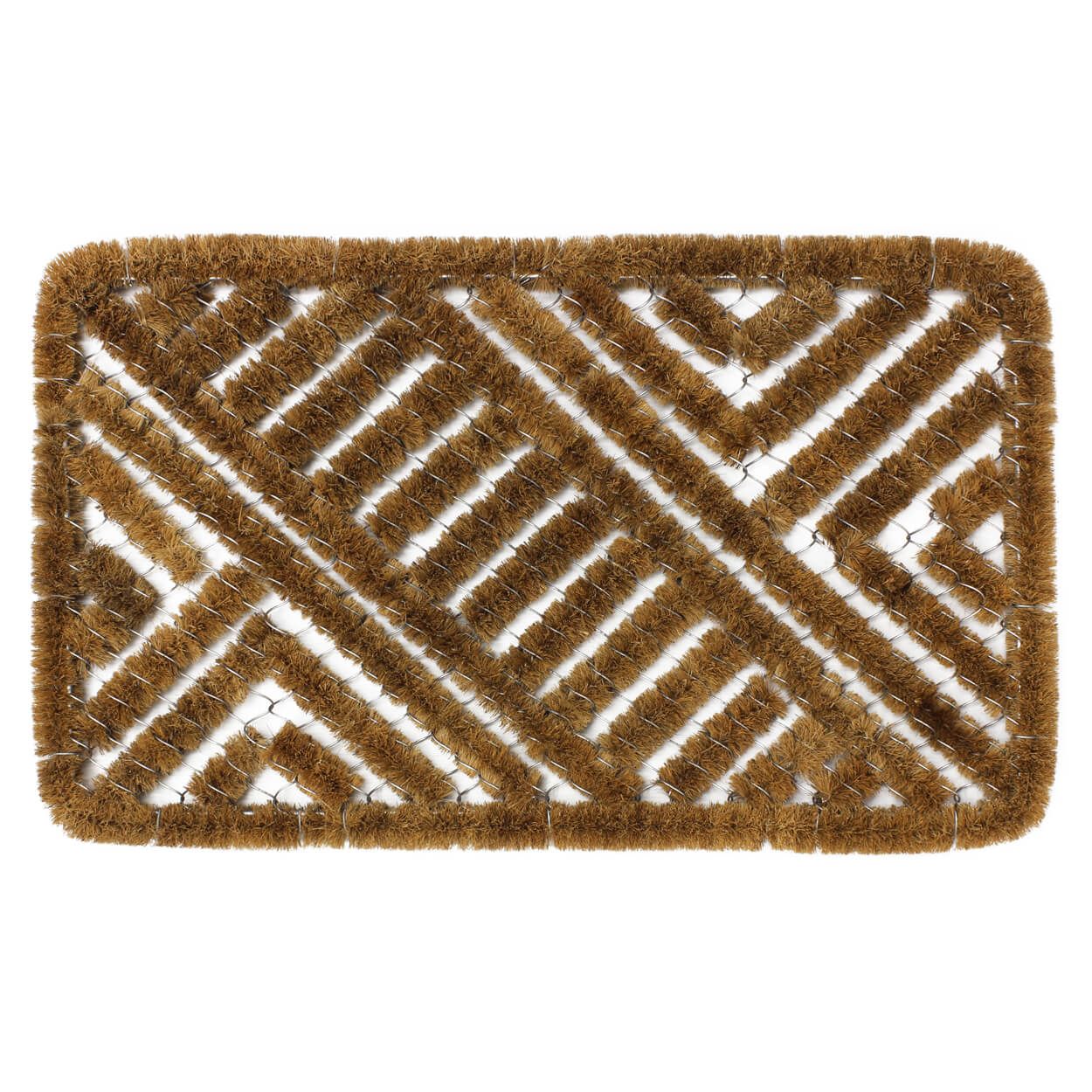 JVL Boston Brush Scraper Doormat 39x59cm