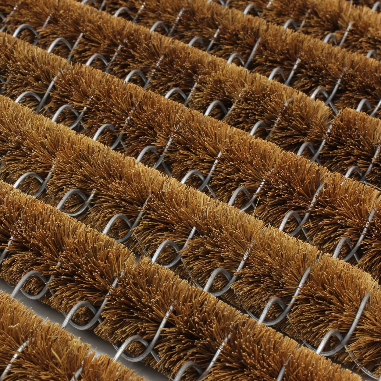 JVL Boston Brush Scraper Doormat 39x59cm