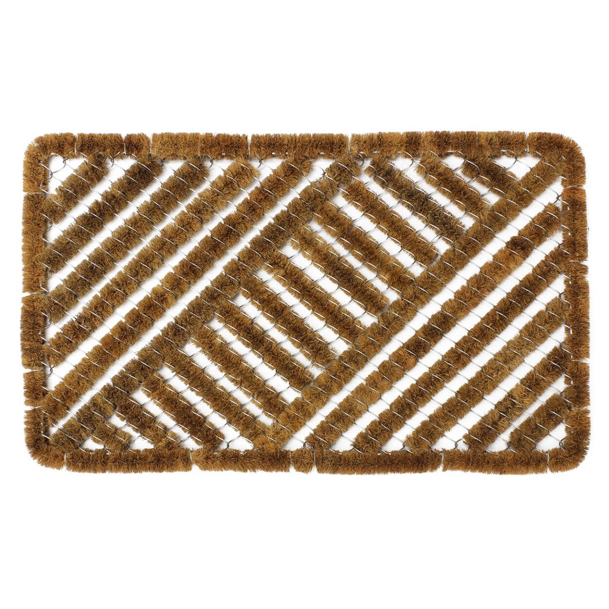 JVL Boston Brush Scraper Doormat 39x59cm