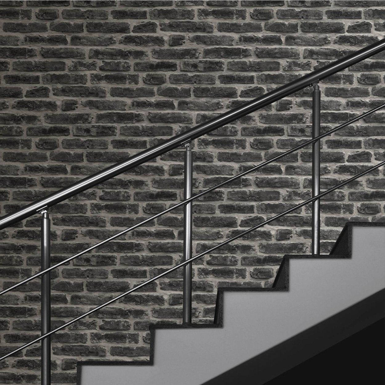 Superfresco Easy Industry Noir Wallpaper