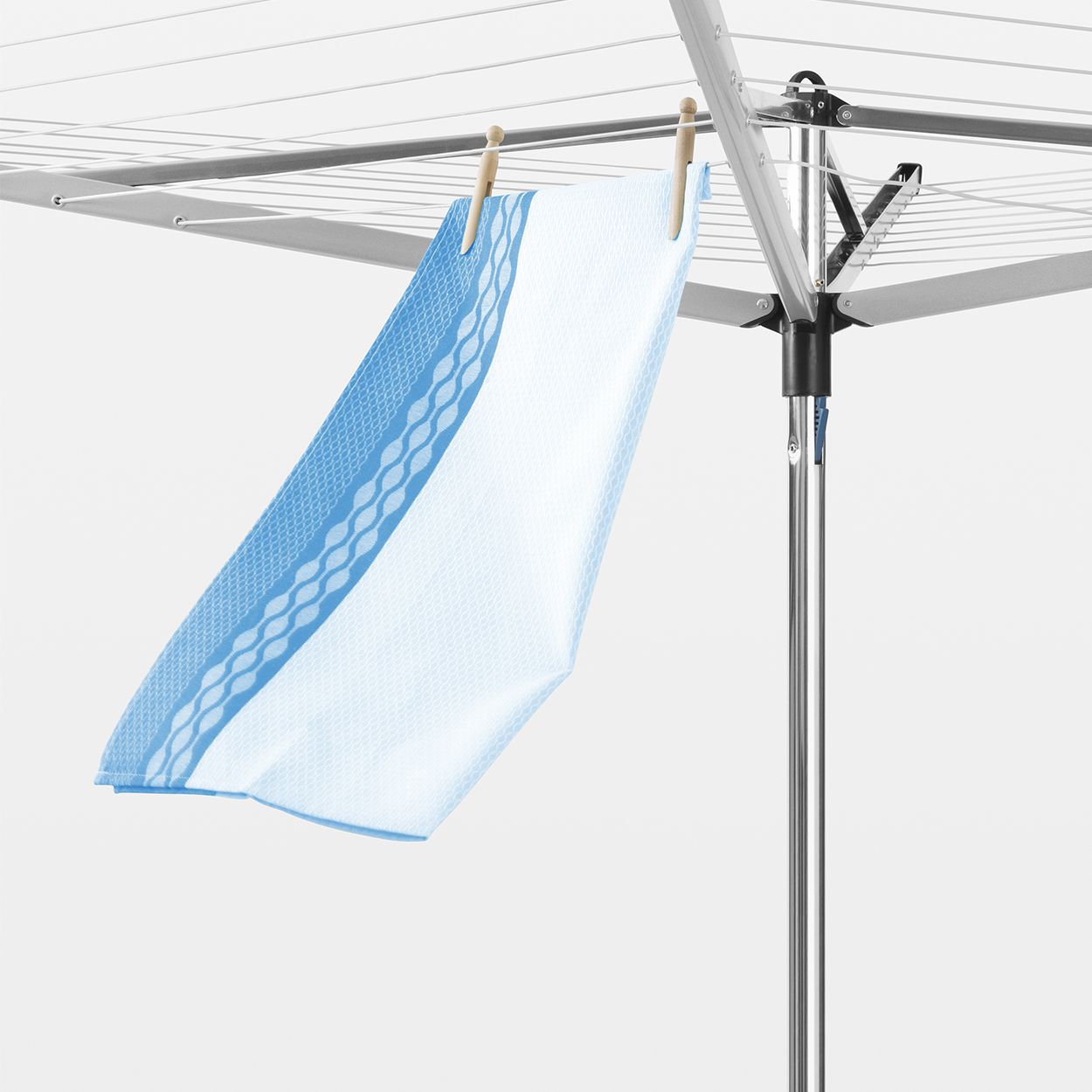 Brabantia Essential Rotary Line and concrete ground tube - 40m