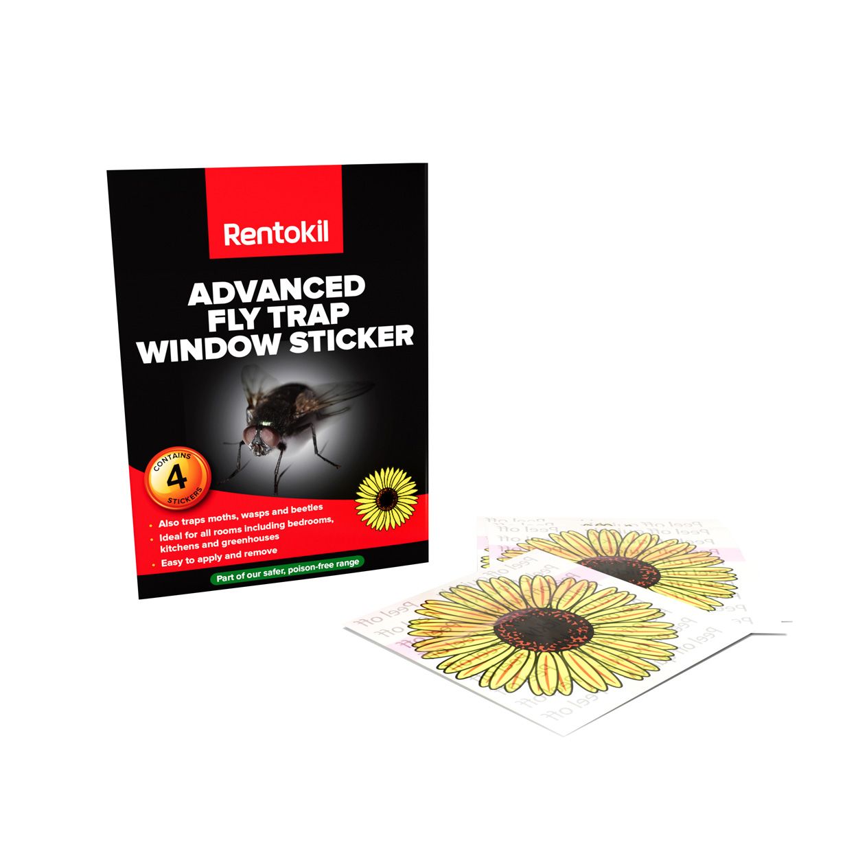 Rentokil Advanced Fly Trap Window Sticker