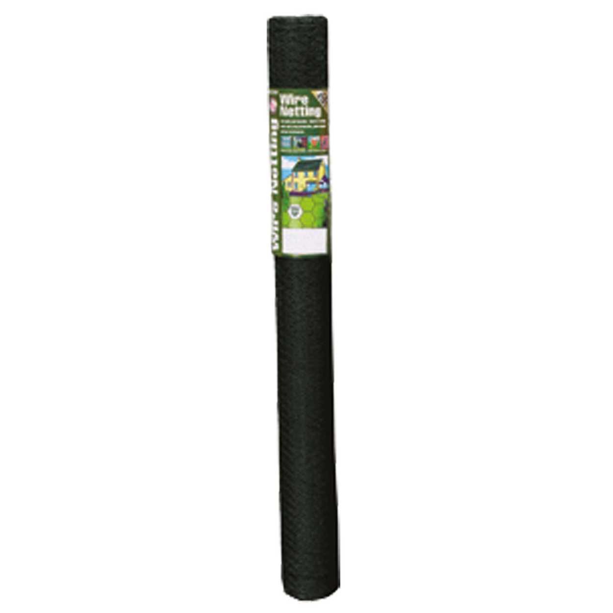Gardman PVC Coated Wire Netting 6m x 1m (25mm Mesh) Green