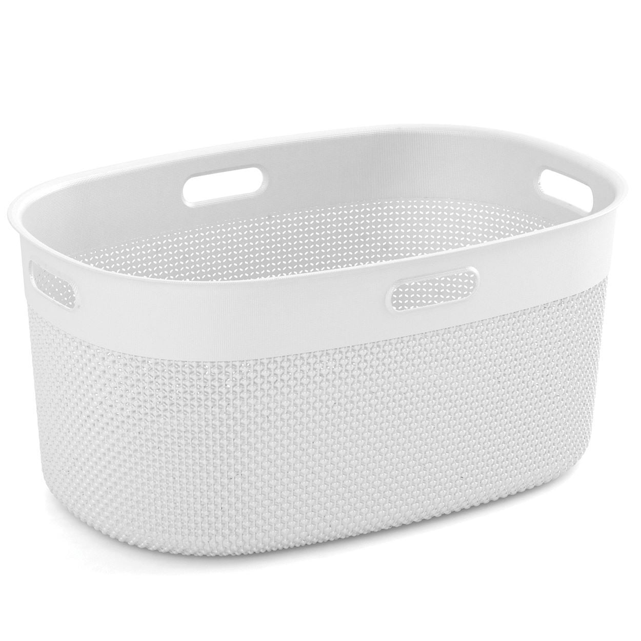 Curver Filo Laundry Basket White 45Lt