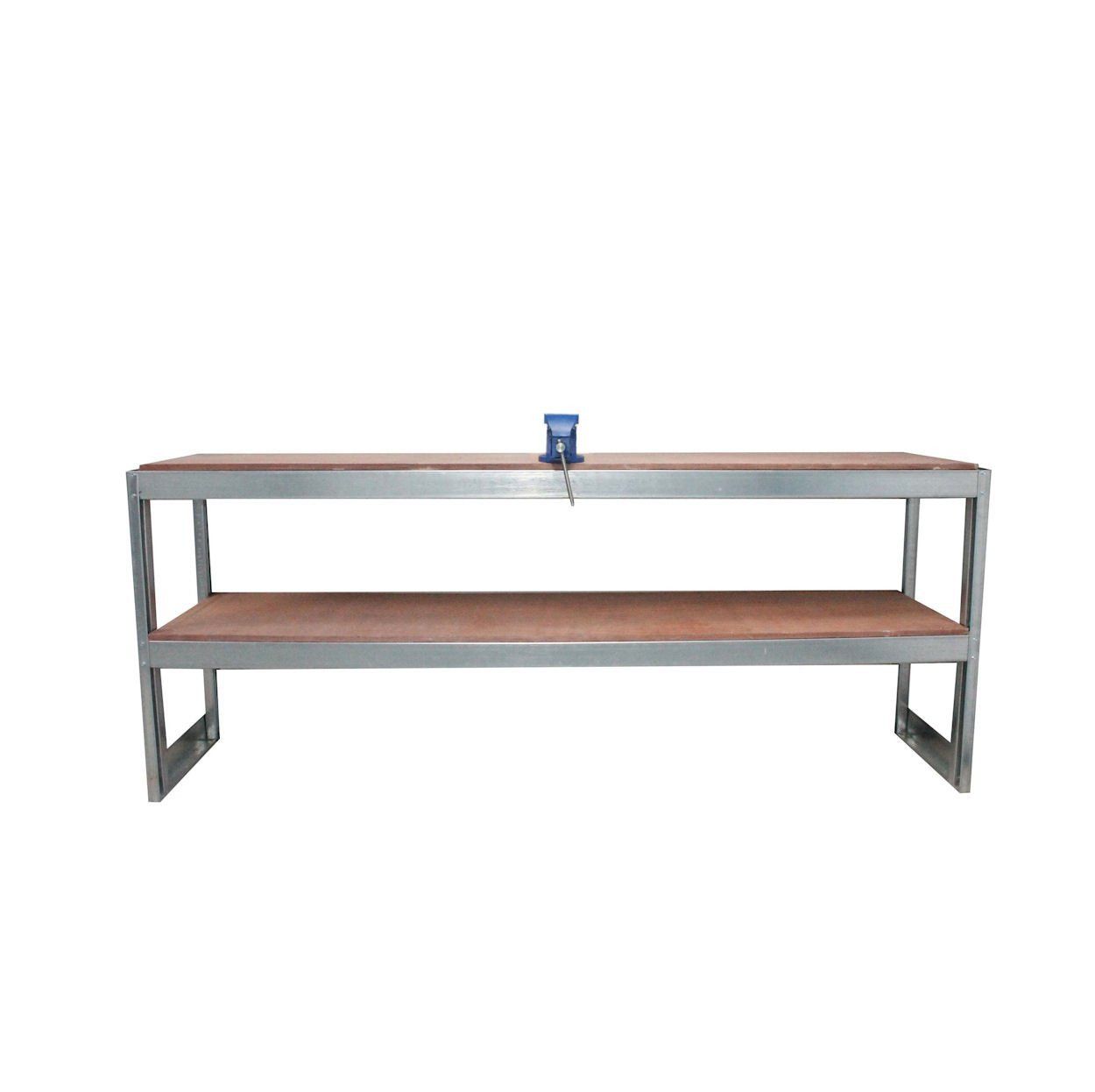 Adman Bench and Voice Option 8ft (only available to order with an Adman Steel Shed)