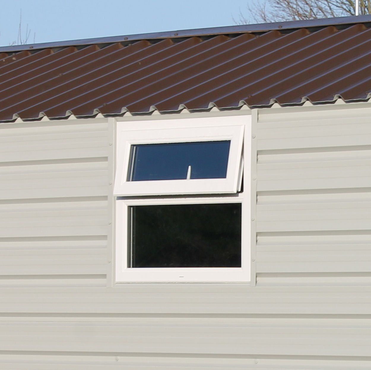 Adman PVC Window Option (only available to order with an Adman Steel Shed)