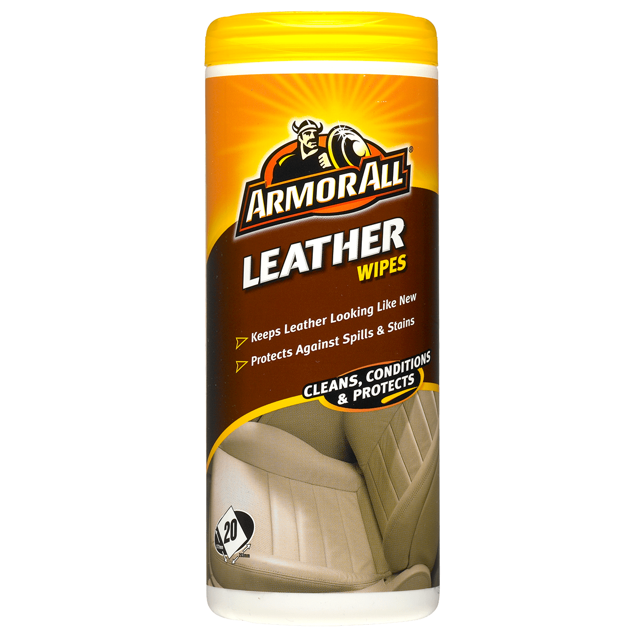 Armor All Leather Wipes 20 Pack