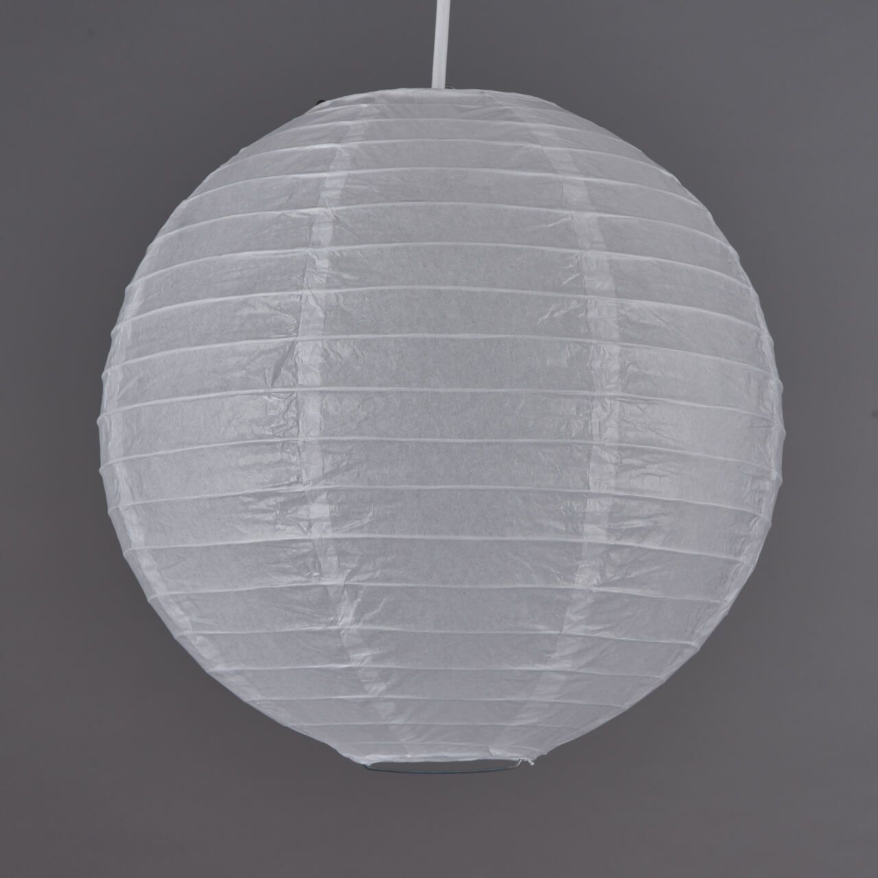 35cm(14") Round White Paper Shade.