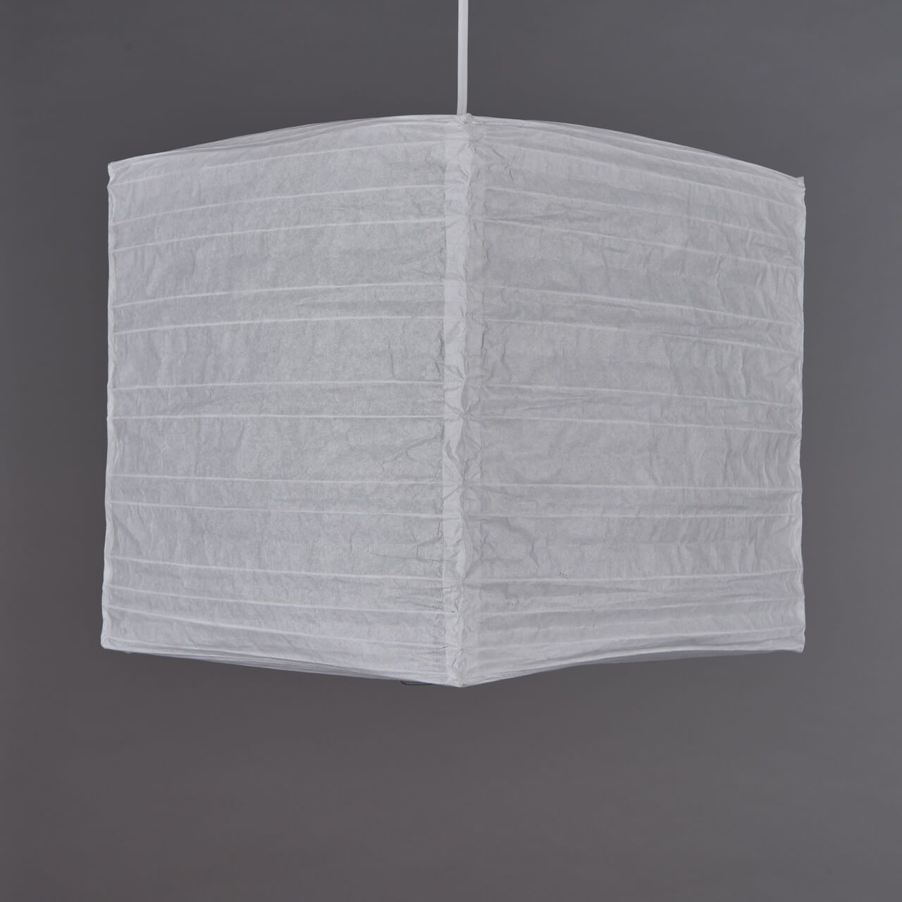 30cm(12") Square White Paper Shade.