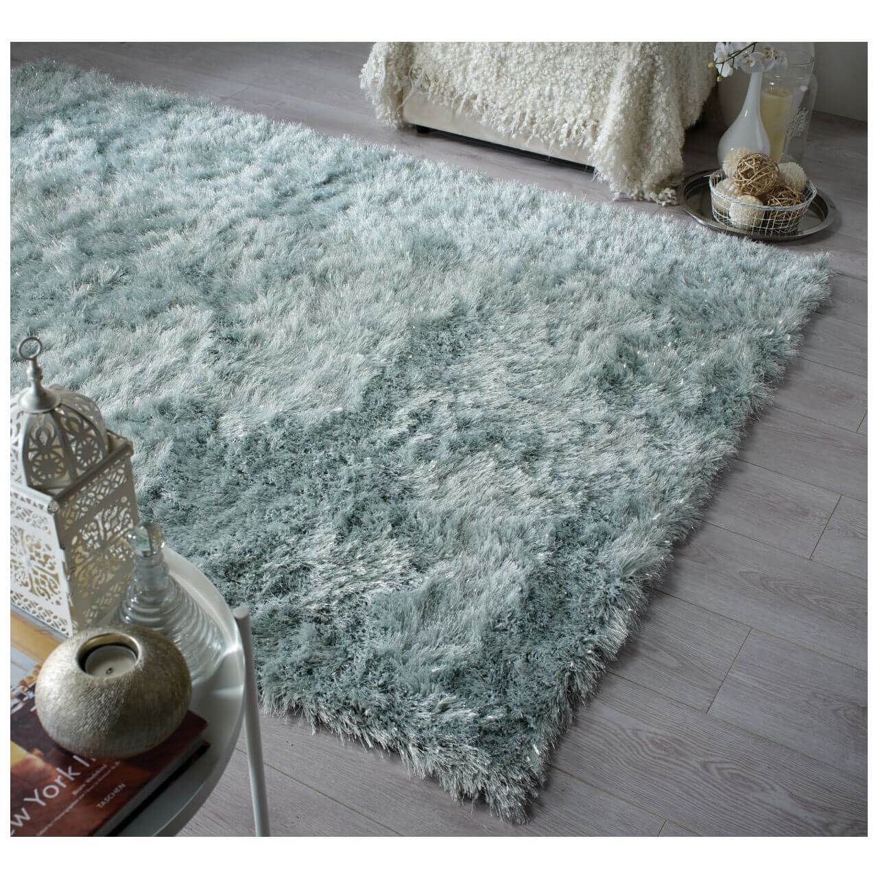 Dazzle Rug 160X230Cm Duck Egg