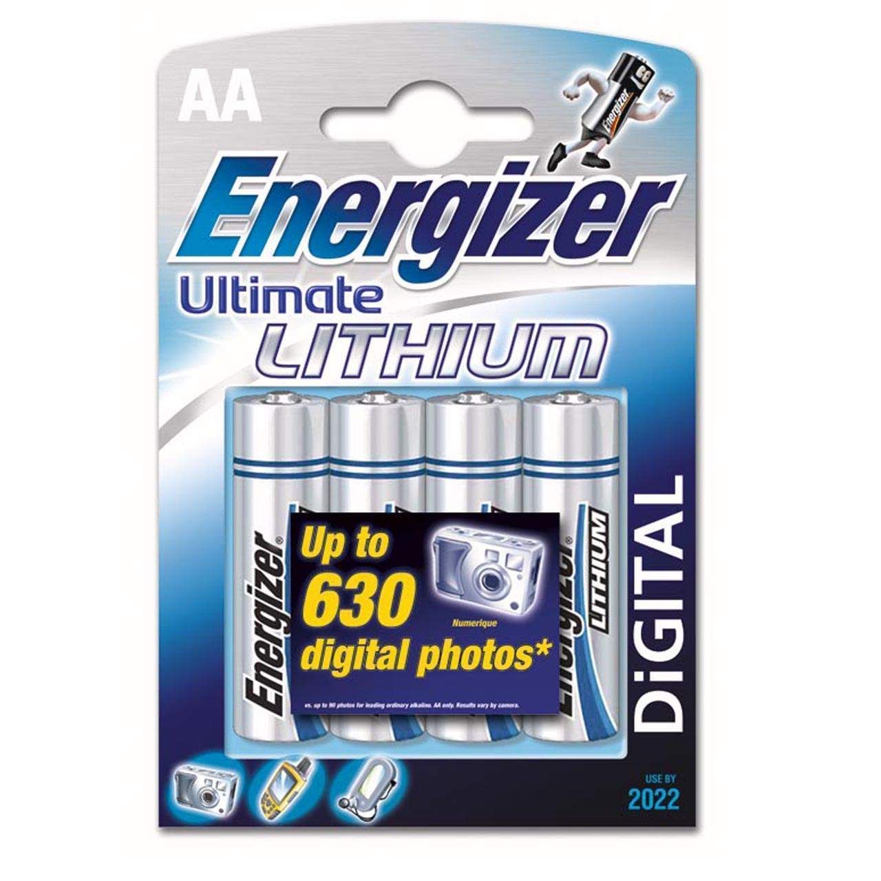 Energizer Lithium 4AA Batteries