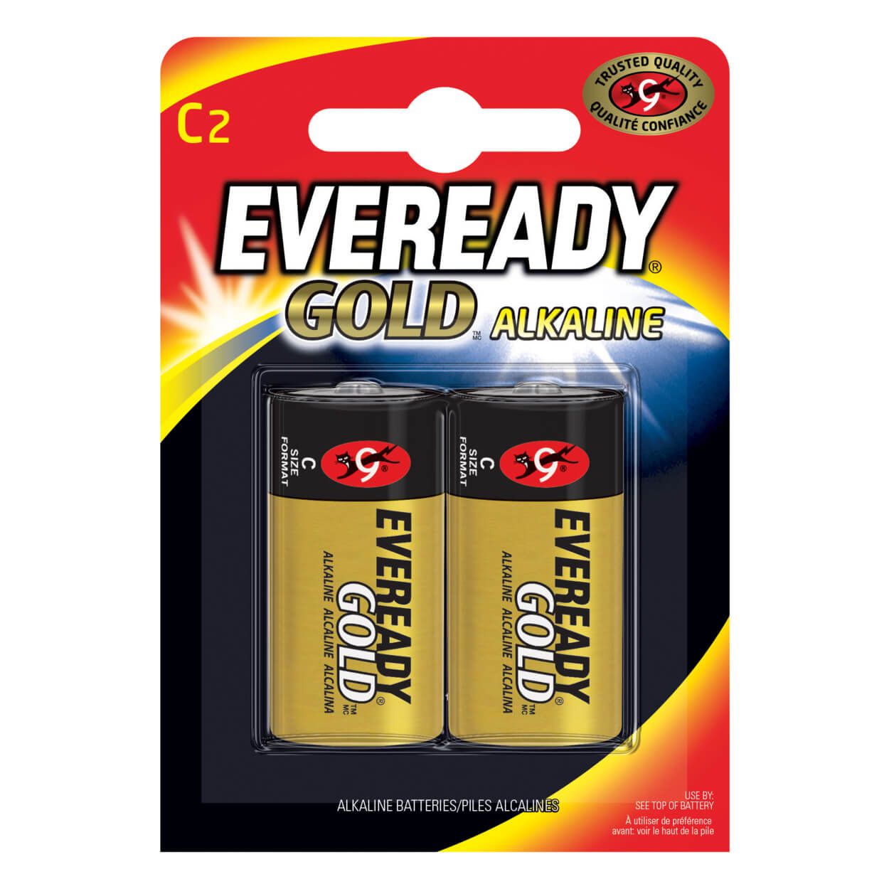 Eveready Alkaline Gold C 2 Pack
