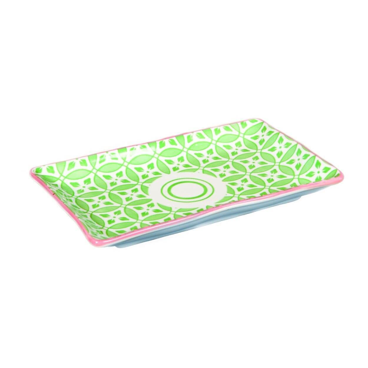 Geo Green Platter