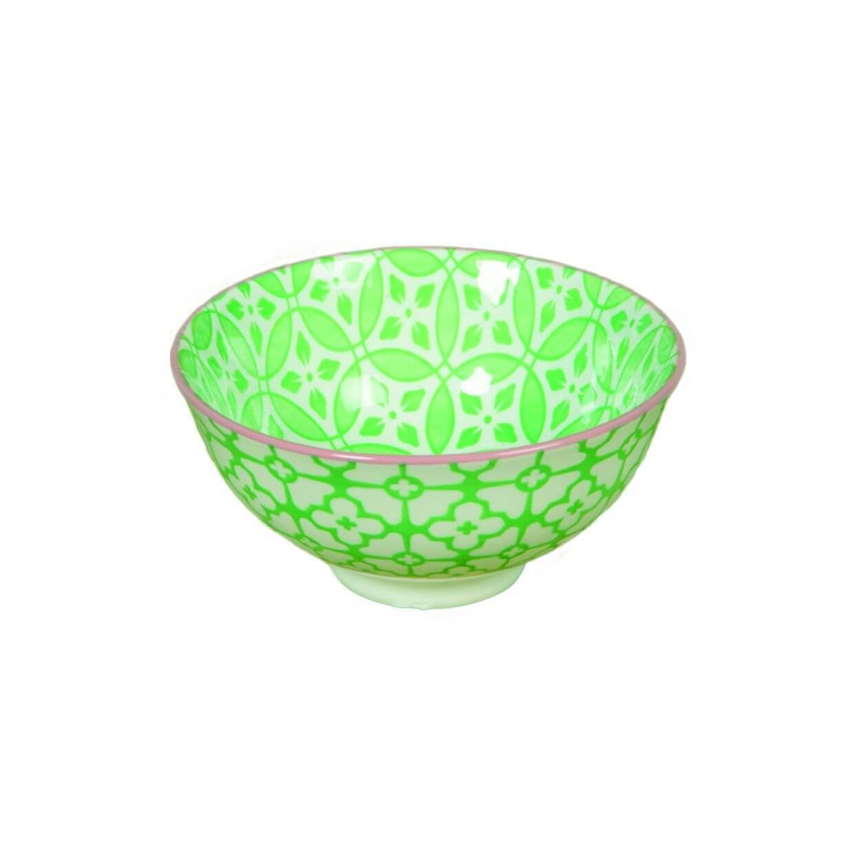 Geo Green Small Bowl