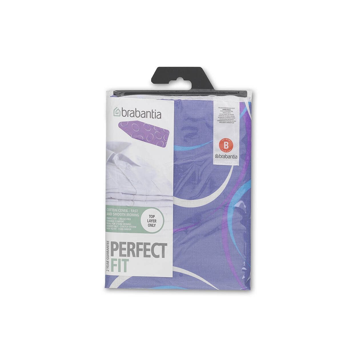 Brabantia Size B Ironing Board Cover - 124cm x 38cm