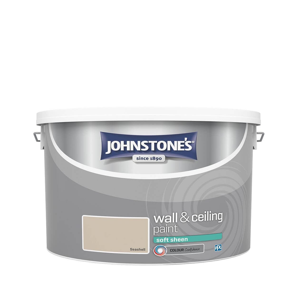 Johnstone's Vinyl Soft Sheen Seashell 10ltr