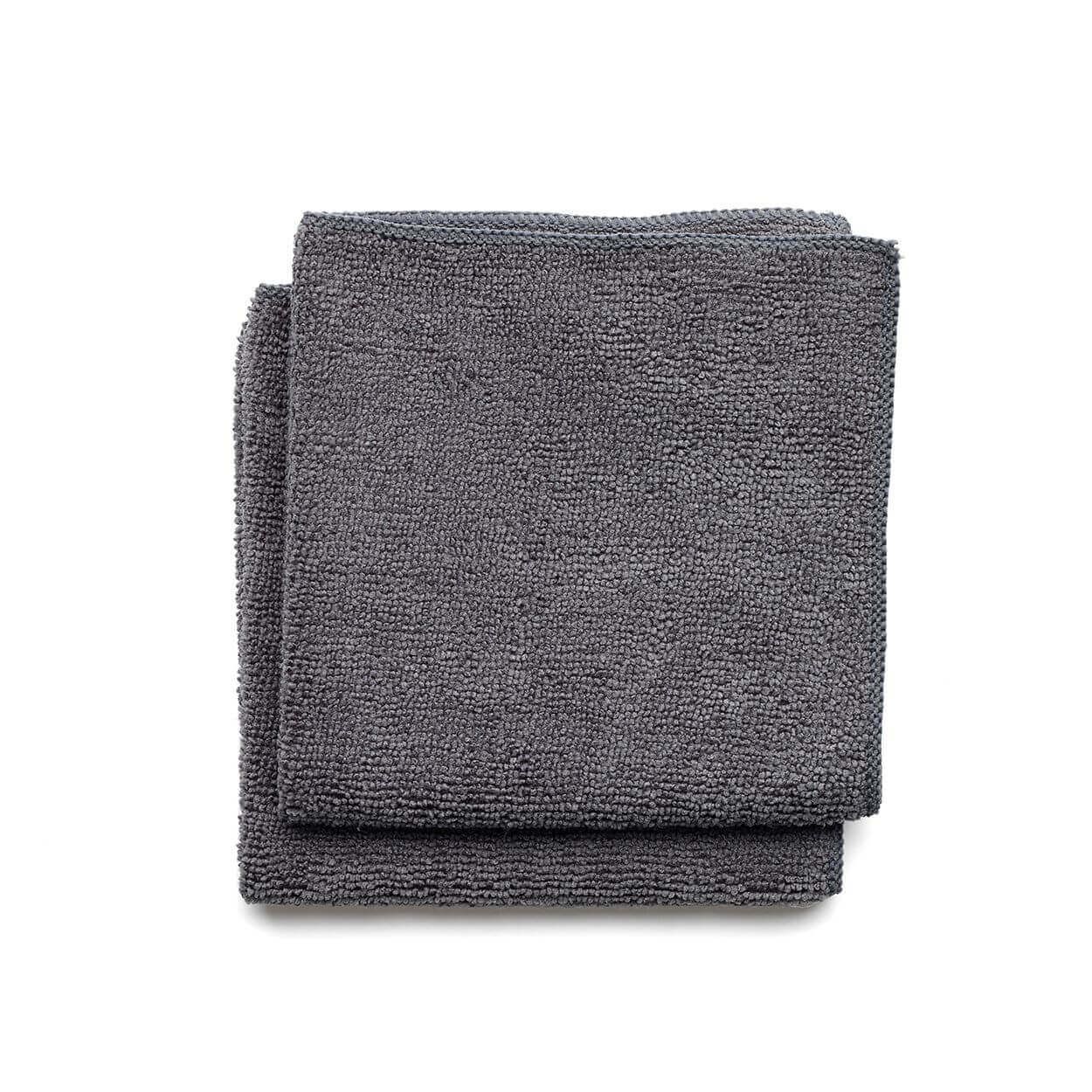 Brabantia Microfibre Dish Cloths Set Of 2 Dark Grey