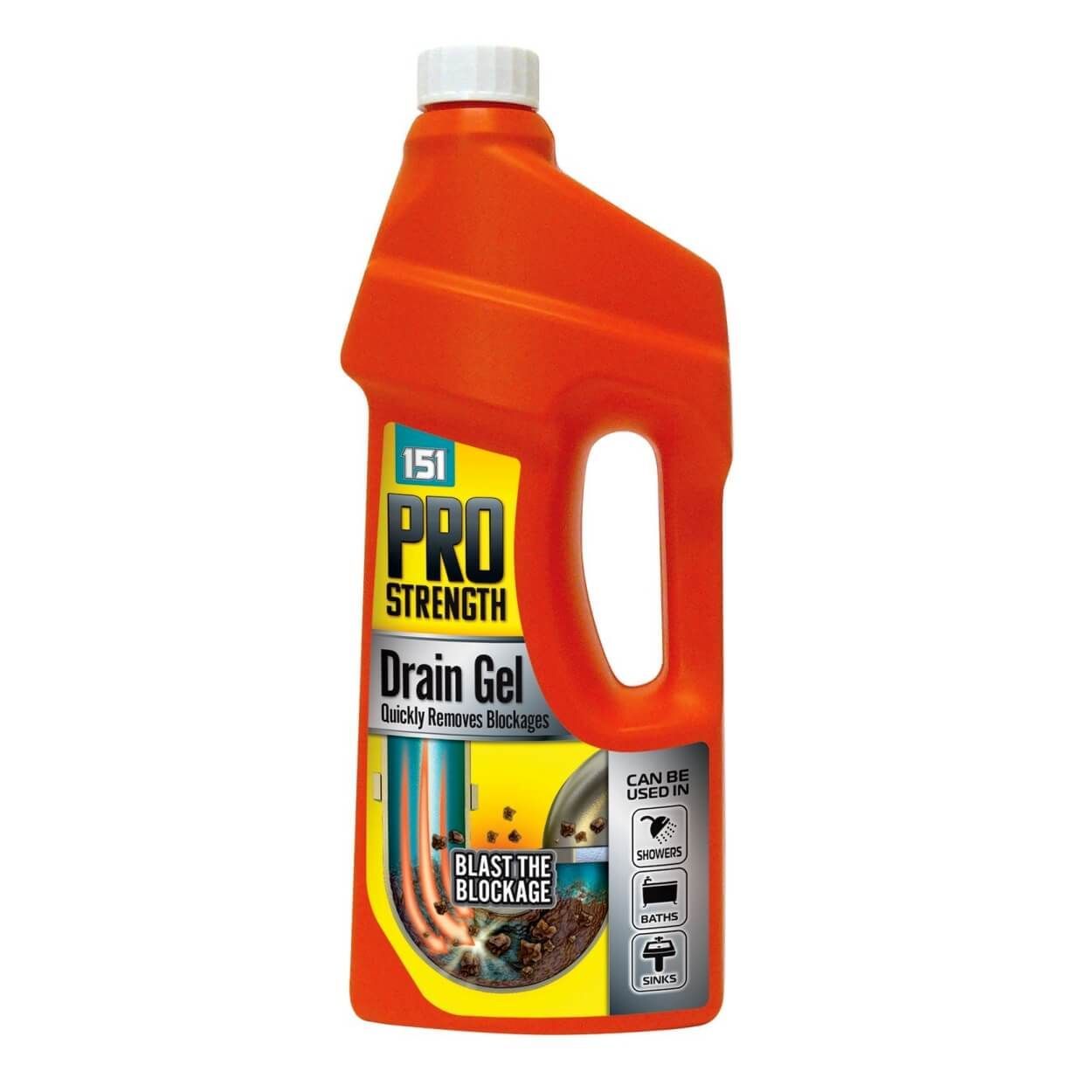 Duzzit 1L Pro Strength Drain Gel