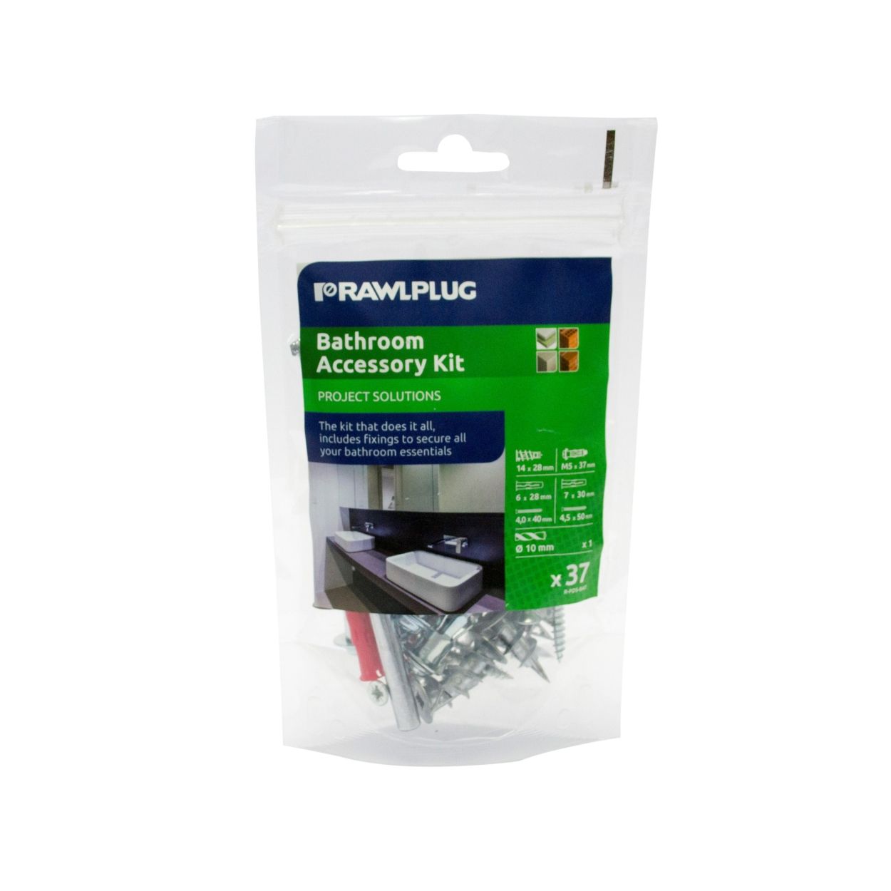 Rawlplug Bathroom Accessory Kit