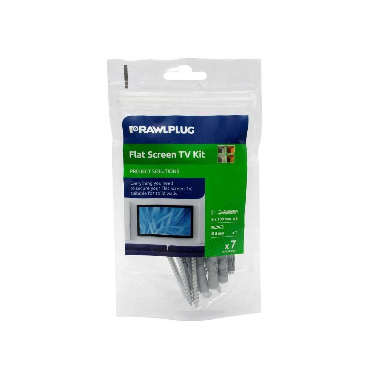 Rawlplug Flat Screen Tv Kit
