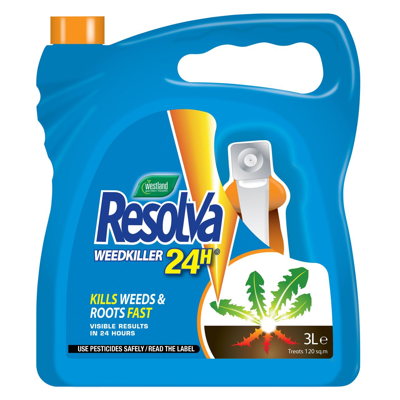 Resolva 3Ltr 24H RTU Bottle