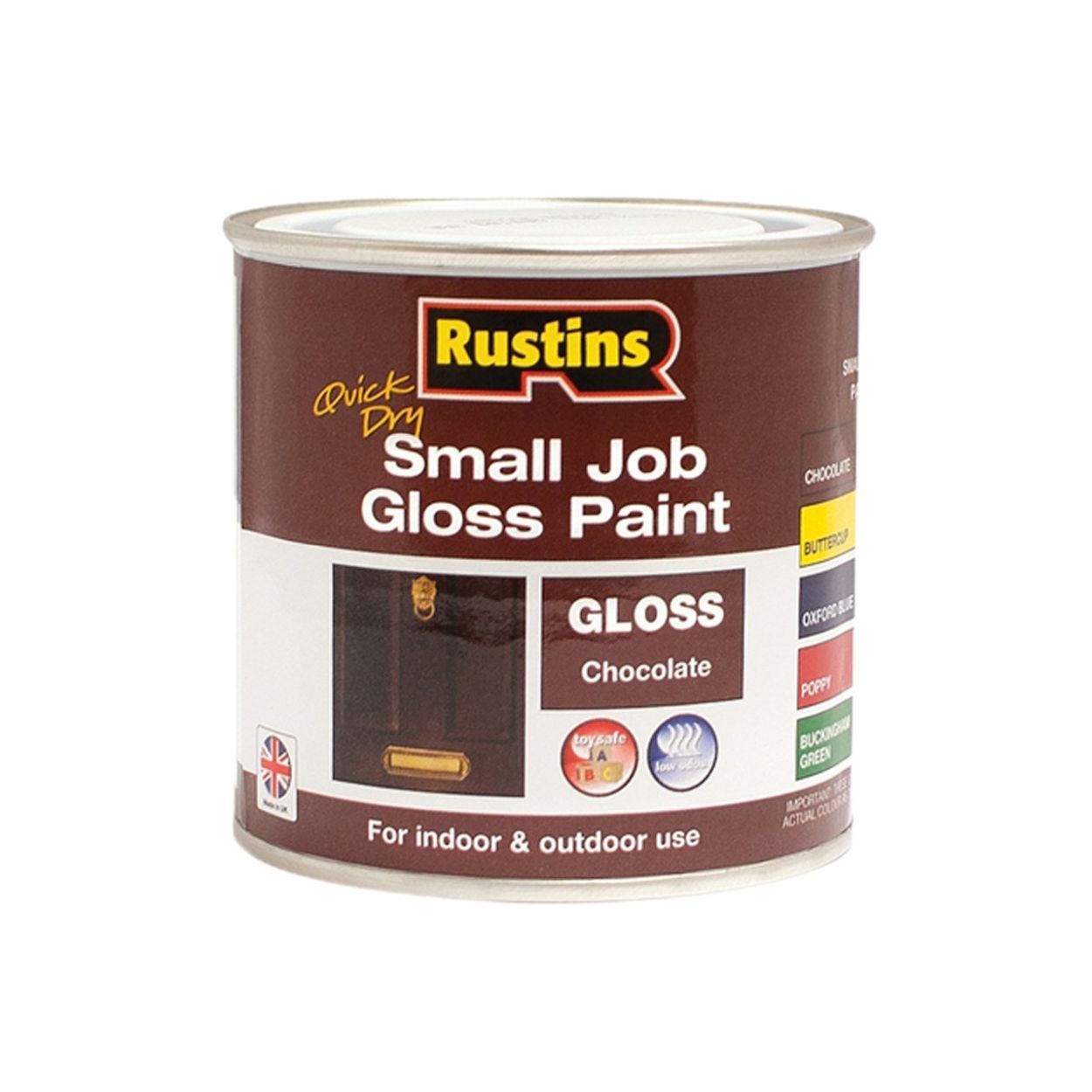 Rustins Small Job Chocolate Gloss Q/D 500Ml