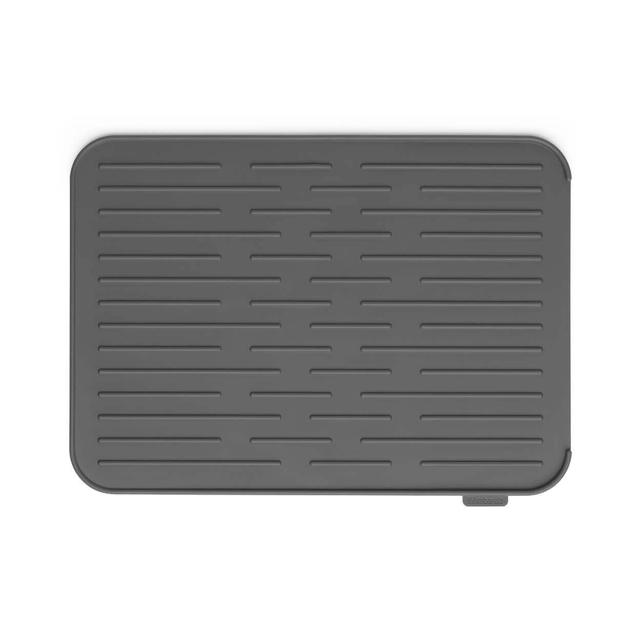 Brabantia Silicone Dish Drying Mat Dark Grey