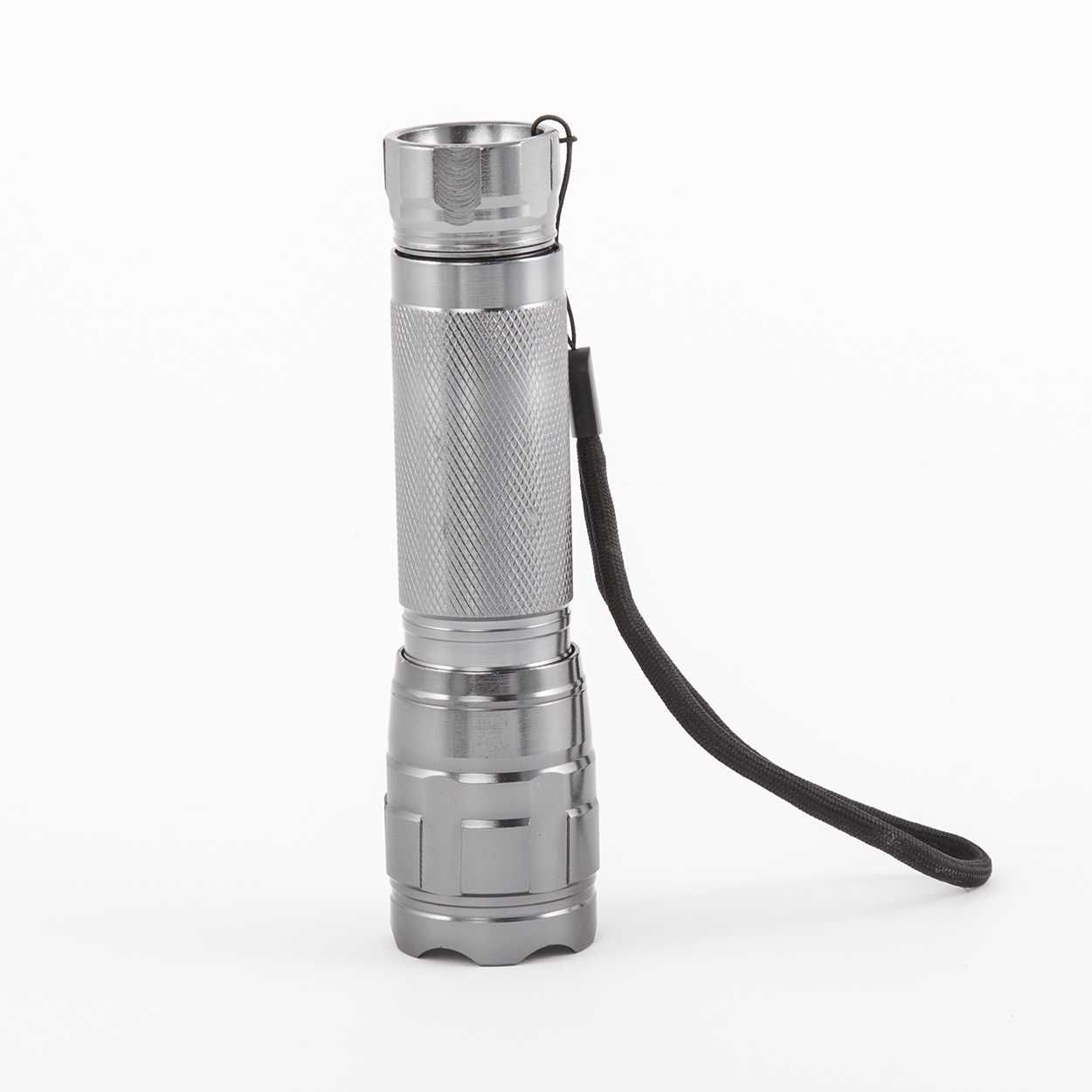 Ultralight 3W CREE LED Aluminium Torch incl Duracell Batteries (TE076)