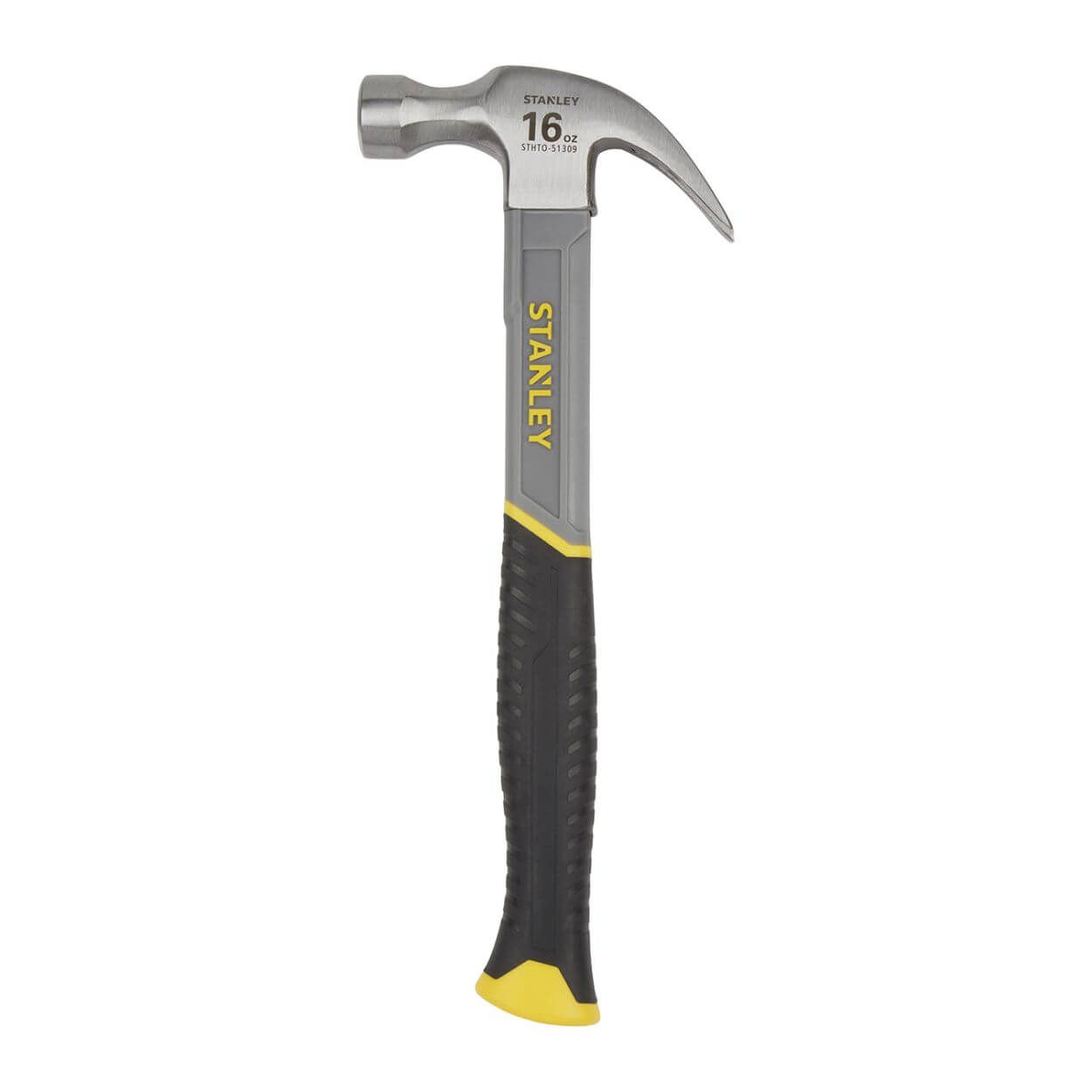 Stanley 16Oz Fiberglass Curved Claw Hammer