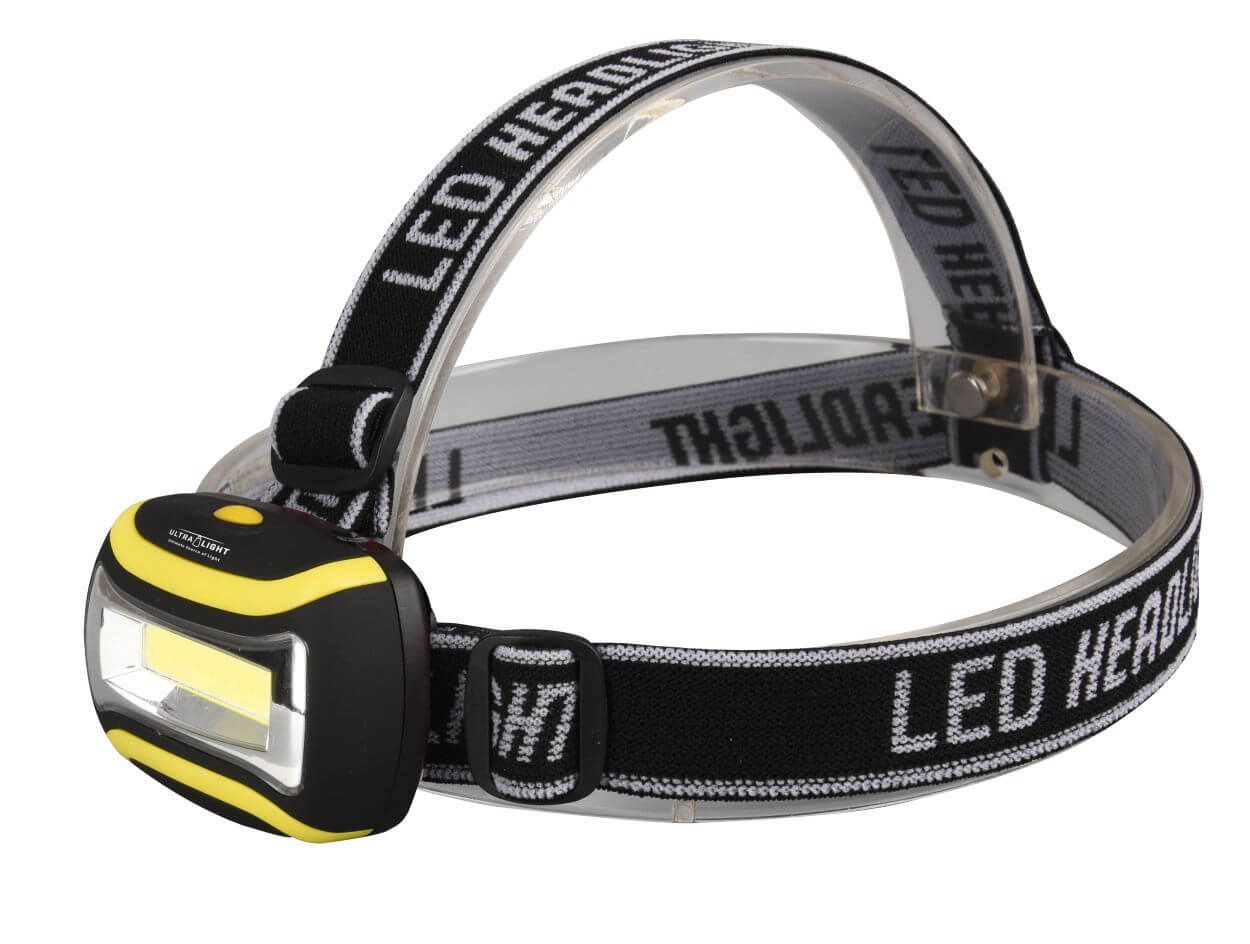 Ultralight Cob Head Torch 3W