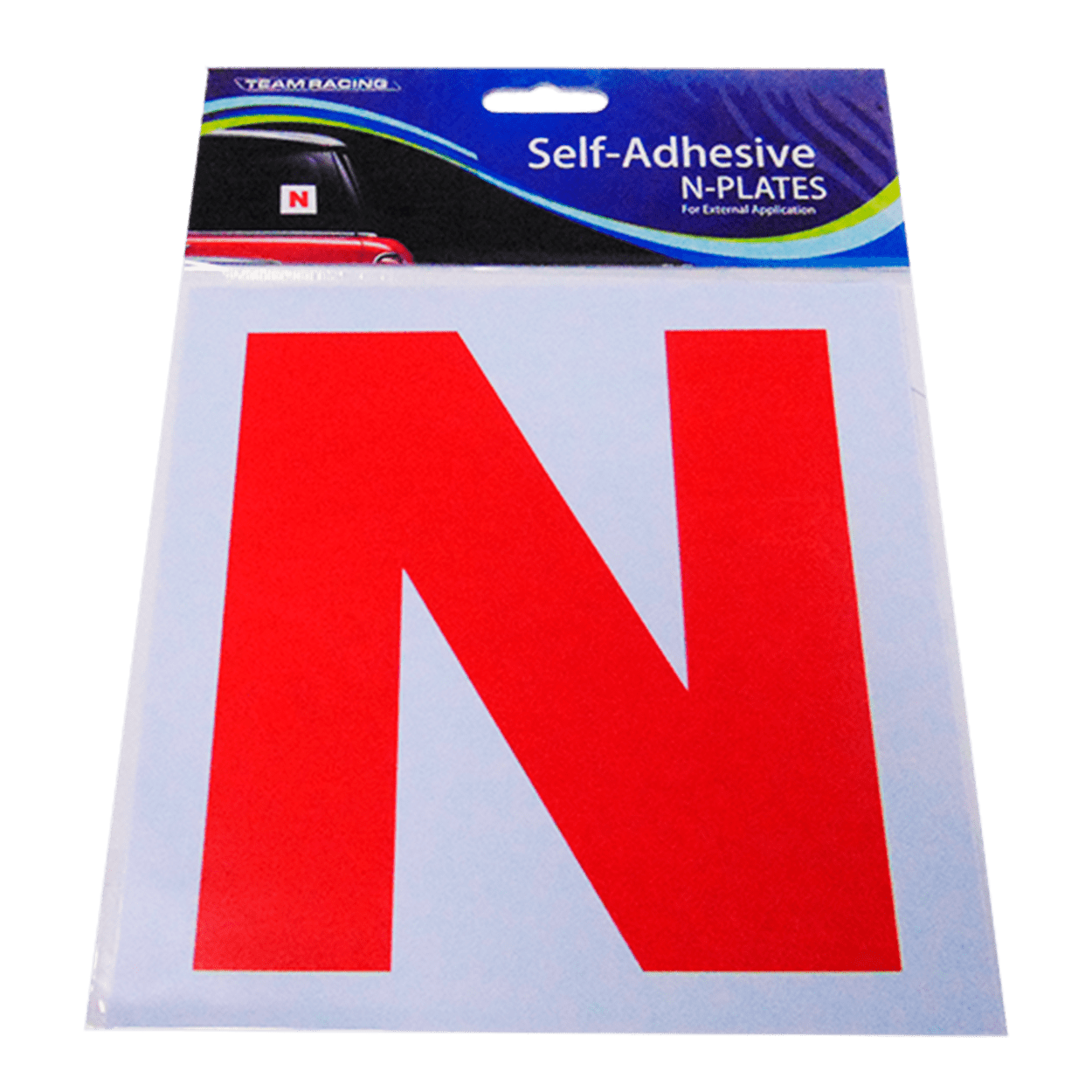 Team Racing Self Adhesive N Plates