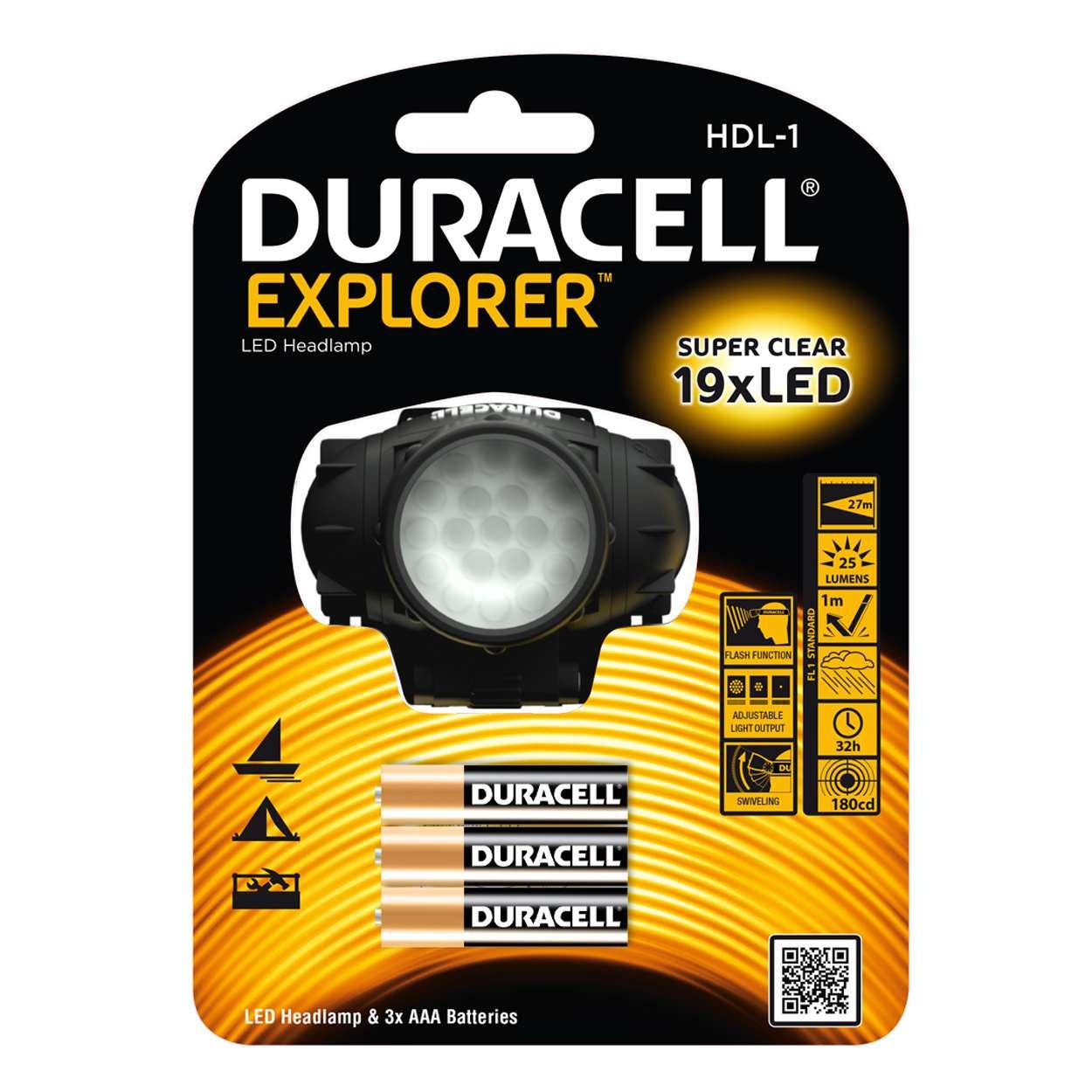 Duracell Explorer Headlamp (Tedhdl-1)
