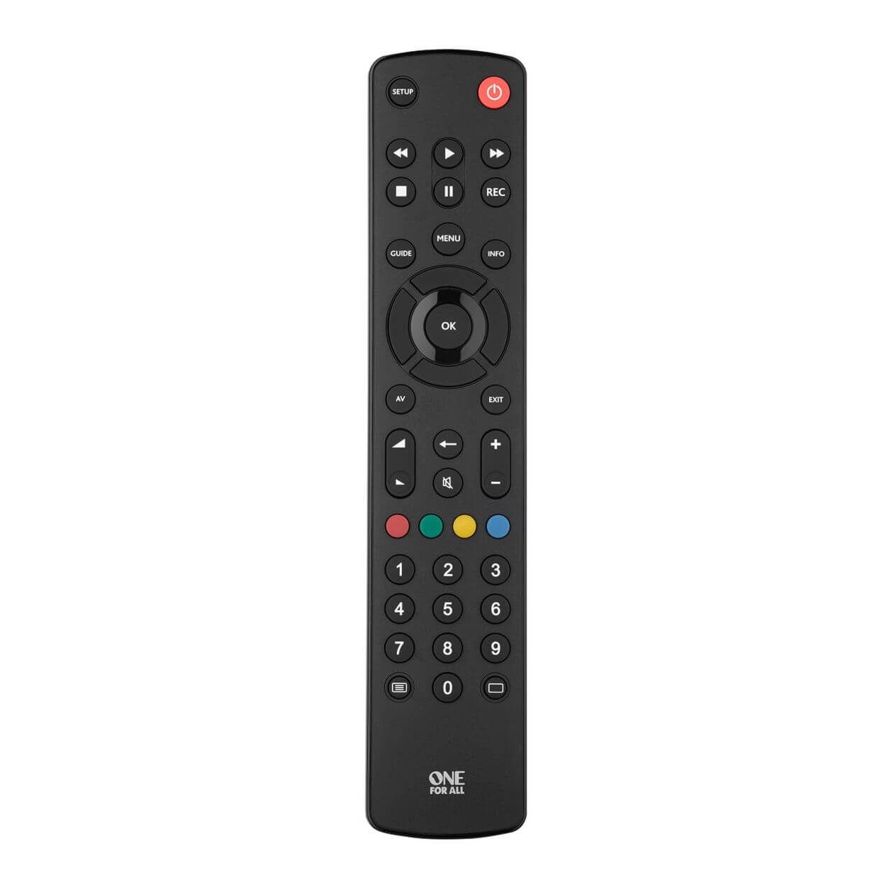 One For All Contour TV Remote Control
