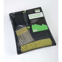 Woodie s Masonry Roller Set with Brush Woodie s