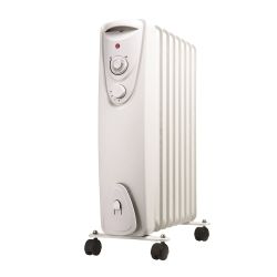 8 Fin Oil Free Radiator 1500W | Woodie's