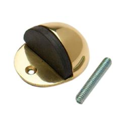 Select Low Rise Door Stop - Polished Brass