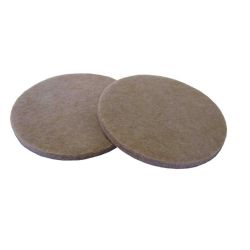 Felt Gard 75mm Round Surface Protection Felt Pads - 4 pack