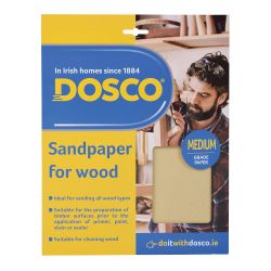 Dosco 5pack Medium Sandpaper