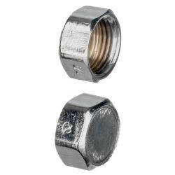 Chrome Fittings - 1/2"  Blanking Cap B.S.P.