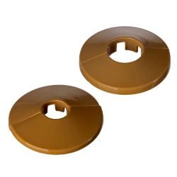 Packet of 2 (1/2") Beige Pipe Hole Trims