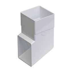 Down Pipe - White Downpipe Shoe