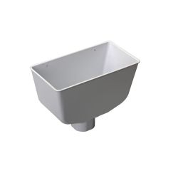 Down Pipe - White Downpipe Hopper Head