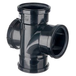 Soil Pipe & Fittings - 4" X 90 Deg. Access Soil Branch Triple Socket