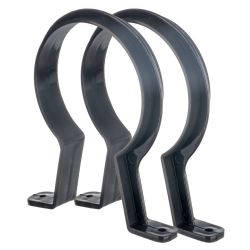 Soil Pipe & Fittings - Pack of 2 x 4" Soil Pipe Wall Brackets