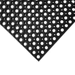 Safagrass Rubber Mat Black 1M X 1M