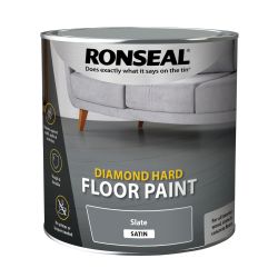 Ronseal 2.5L Diamond Hard Floor Paint Slate