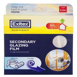 Exitex Glazing Film 4.5m2 Clear