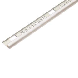 Homelux Trade Silver Effect Tile Trim 9mm X 2.44m